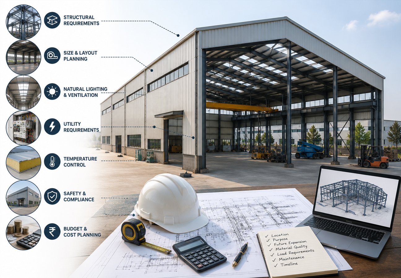 Industrial Shed Fabrication