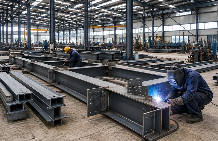 Mild Steel Structural Fabrication Service